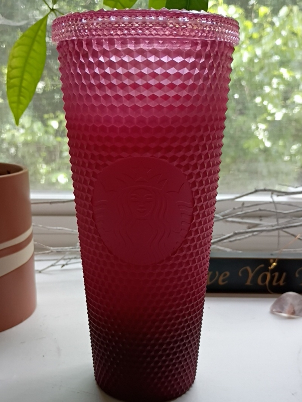 Starbucks Raspberry Ombre Textured Tumbler - Pink